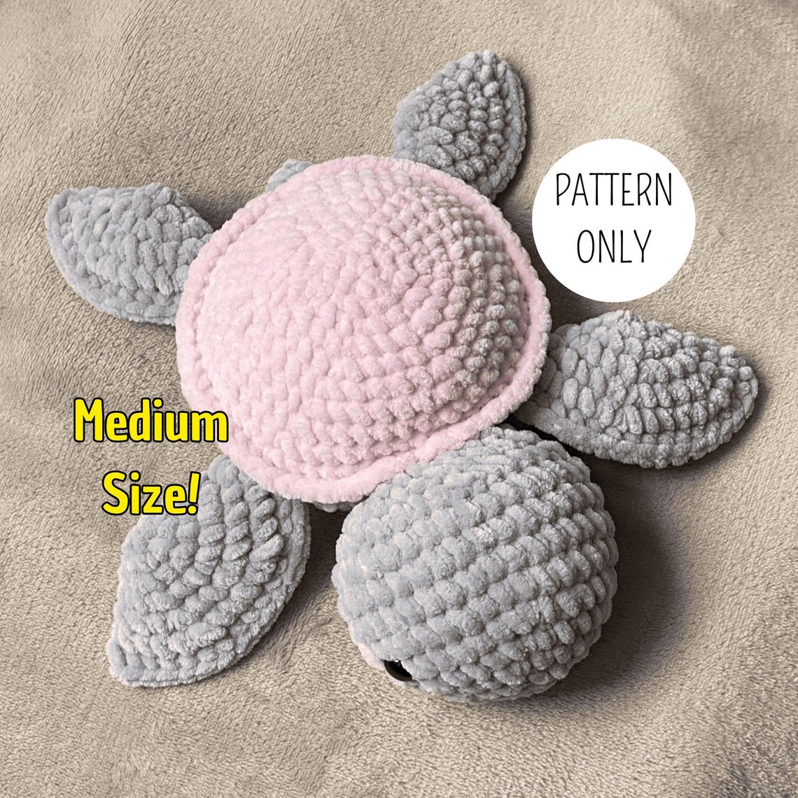 Patron Tortue Amigurumi PDF 🐢🧶