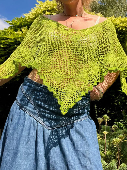 Patron Poncho Clover PDF 🍀🧶